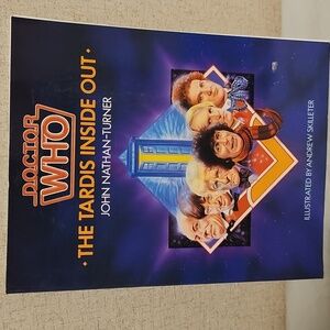 Doctor Who The TARDIS Inside Out Book by Nathan-Turner, John Paperback Book Used